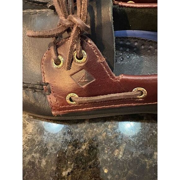 Sperry Men's 2-Eye Boat Shoes Multicolor Size 9.5 Casual Leather - Picture 5 of 8